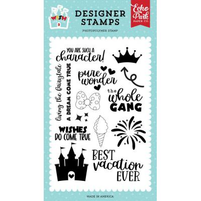 Echo Park Wish Upon A Star 2 Clear Stamps - Pure Wonder