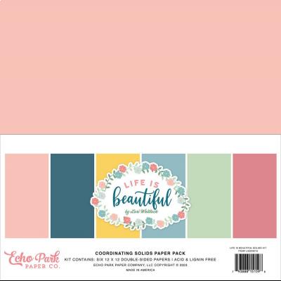 EchoPark Life Is Beautiful Cardstock - Solid Kit