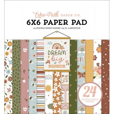 Echo Park Dream Big Little Girl Designpapiere - Paper Pad