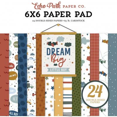 Echo Park Dream Big Little Boy Designpapiere - Paper Pad