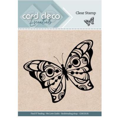 Find It Trading Amy Design Botanical Garden Clear Stamp - Butterfly