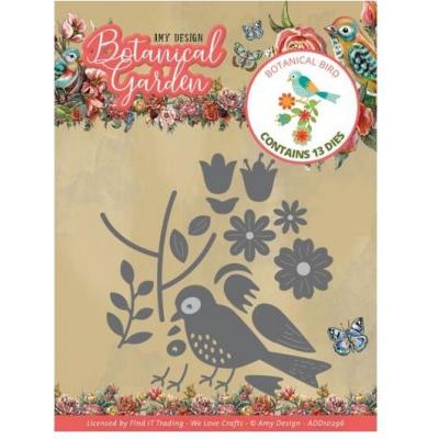 Find It Trading Amy Design Botanical Garden Dies - Botanical Bird