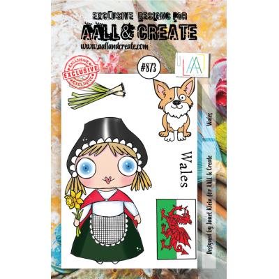 AALL & Create Clear Stamps Nr. 873 - Wales