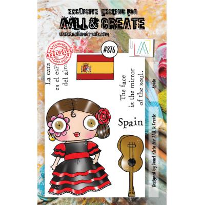 AALL & Create Clear Stamps Nr. 876 - Spain