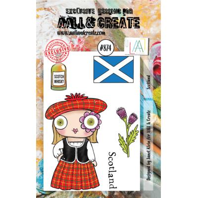 AALL & Create Clear Stamps Nr. 874 - Scotland