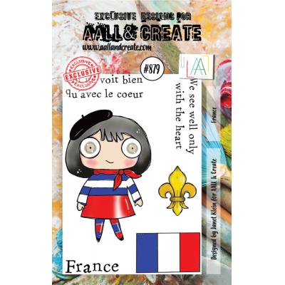 AALL & Create Clear Stamps Nr. 879 - France