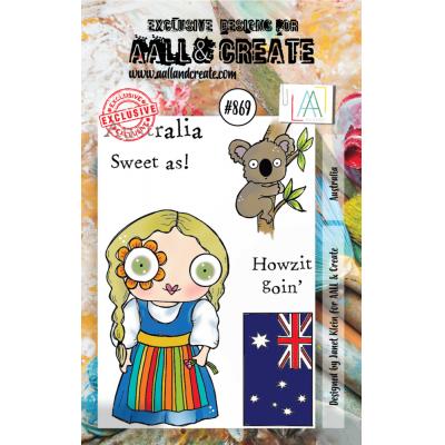 AALL & Create Clear Stamps Nr. 869 - Australia