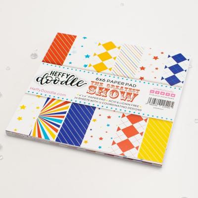 Heffy Doodle The Greatest Show Designpapiere - Paper Pad