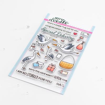 Heffy Doodle Clear Stamps - Special Delivery