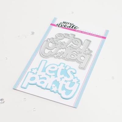 Heffy Doodle Dies - Let's Party Jumbo Sentiment