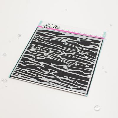 Heffy Doodle Stencil - Ripple Waves
