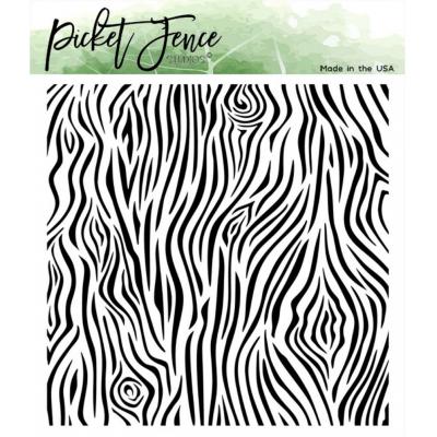 Picket Fence Studios Stencil - Tree Bark