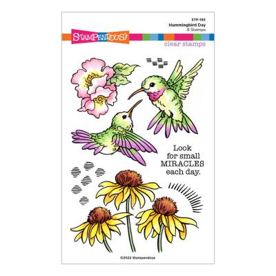 Stampendous Clear Stamps - Hummingbird Day