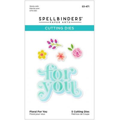 Spellbinders Etched Dies -  Floral For You