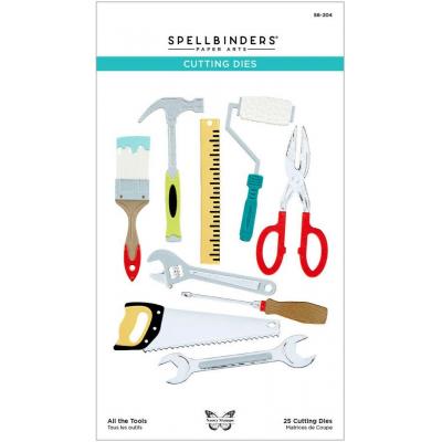 Spellbinders Etched Dies - All The Tools