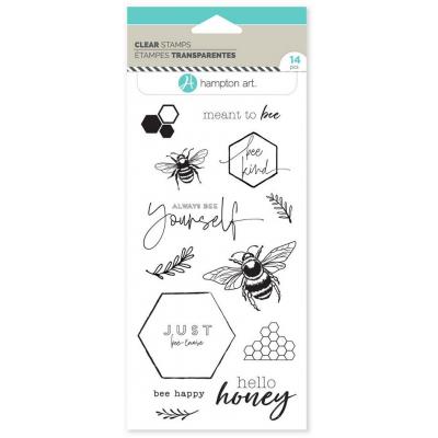 Hampton Art Clear Stamps - Hello Honey