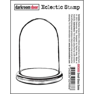 Darkroom Door Cling Stamp - Small Glass Dome