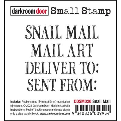 Darkroom Door Cling Stamp - Snail Mail