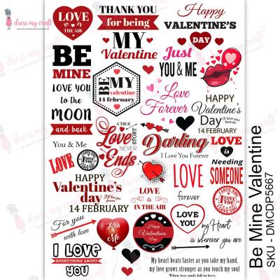 Dress My Craft Transferpapier - Be Mine Valentine