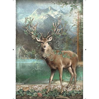 Stamperia Magic Forest Spezialpapier - Deer