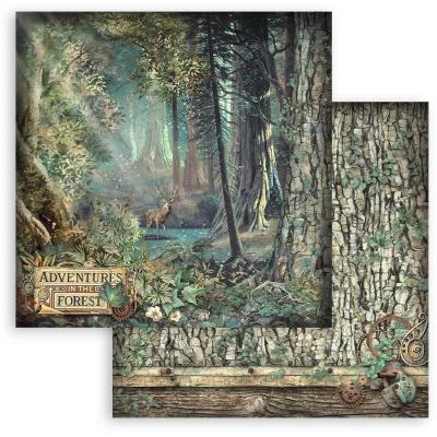 Stamperia Magic Forest Designpapier - Adventure Forest