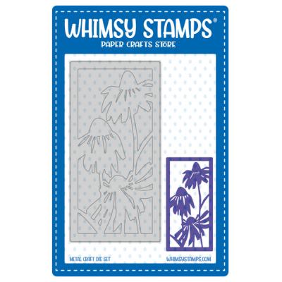 Whimsy Stamps Denise Lynn and Deb Davis Die - Coneflower Frame