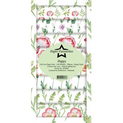 Dixi Craft Paper Favourites Poppy Designpapiere - Paper Pack
