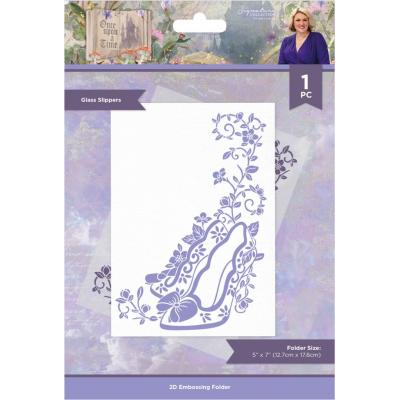 Crafter's Companion Once Upon A Time  Embossingfolder - Glass Slippers