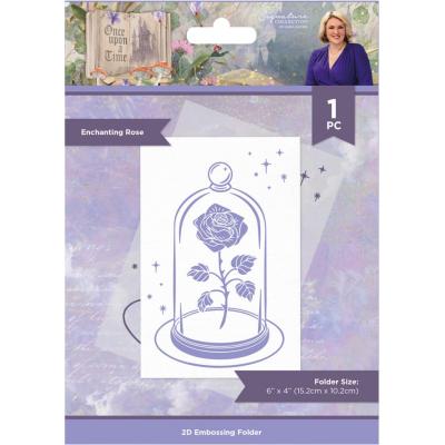 Crafter's Companion Once Upon A Time Embossingfolder - Enchanting Rose