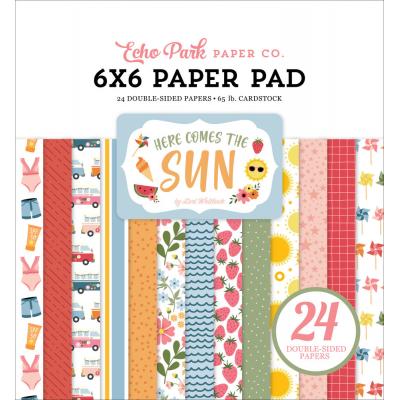 Echo Park Here Comes The Sun Designpapiere - Paper Pad