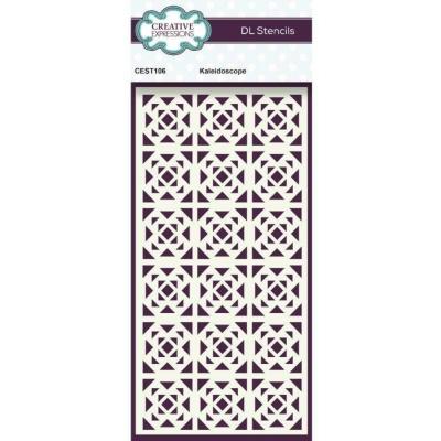 Creative Expressions Slimline Stencils - Kaleidoscope