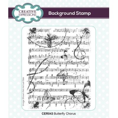 Creative Expressions Clear Stamp - Butterfly Chorus
