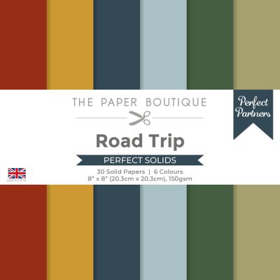 The Paper Boutique Perfect Partners Road Trip Cardstock - Solid Papers