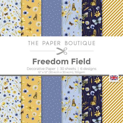 The Paper Boutique Perfect Partners Freedom Field Designpapiere - Decorative Papers