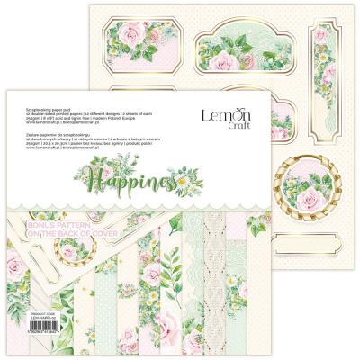 LemonCraft Happiness Designpapiere - Paper Pad