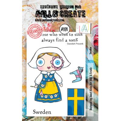 AALL & Create Clear Stamps Nr. 891 - Sweden