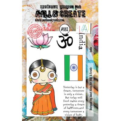 AALL & Create Clear Stamps Nr. 883 - India