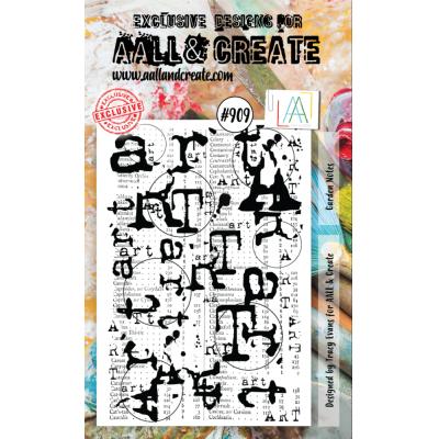 AALL & Create Clear Stamps Nr. 909 - Garden Notes