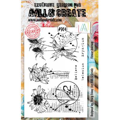 AALL & Create Clear Stamps Nr. 904 - Flower Journey