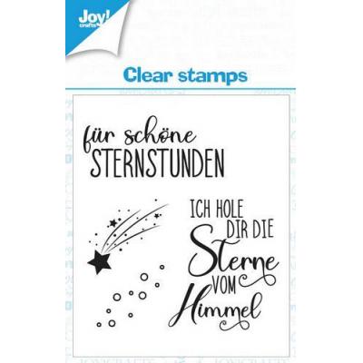 Joy!Crafts KreativDsein Design deutsch Clear Stamps - Sterne Text - Sternstunden