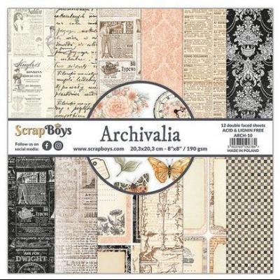 ScrapBoys Archivalia Designpapiere - Paper Pad