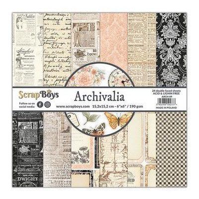 ScrapBoys Archivalia Designpapiere - Paper Pad