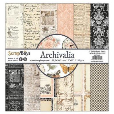 ScrapBoys Archivalia Designpapiere - Paper Pad