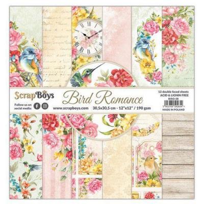 ScrapBoys Bird Romance Designpapiere - Paper Pad