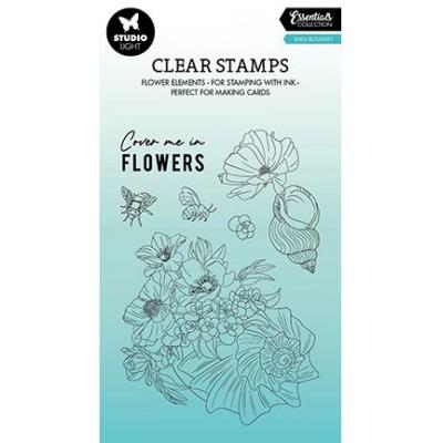 StudioLight Essentials Br.428 Clear Stamps - Shell Bouquet