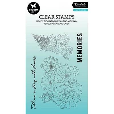 StudioLight Essentials Br.426 Clear Stamps - Flower Stories