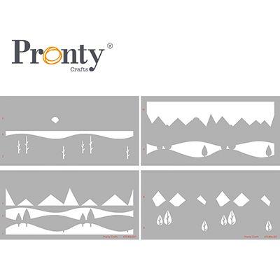 Pronty Stencil - Landscape Slimline