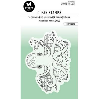 StudioLight Creative By Laurens Nr.460 Clear Stamp - Flip Flops