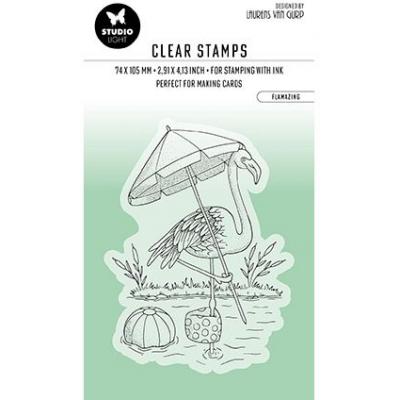 StudioLight Creative By Laurens Nr.457 Clear Stamp - Flamazing
