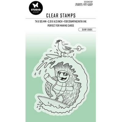 StudioLight Creative By Laurens Nr.455 Clear Stamp - Surf Dude
